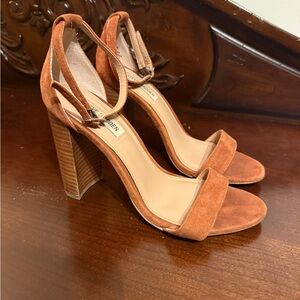 Steve Madden Suede Block Heels